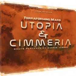 JEU TERRAFORMING MARS - EXTENSION : UTOPIA ET CIMMERIA MAPPACK (FR)